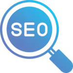 SEO illustration showing website ranking and analytics by DMXpert